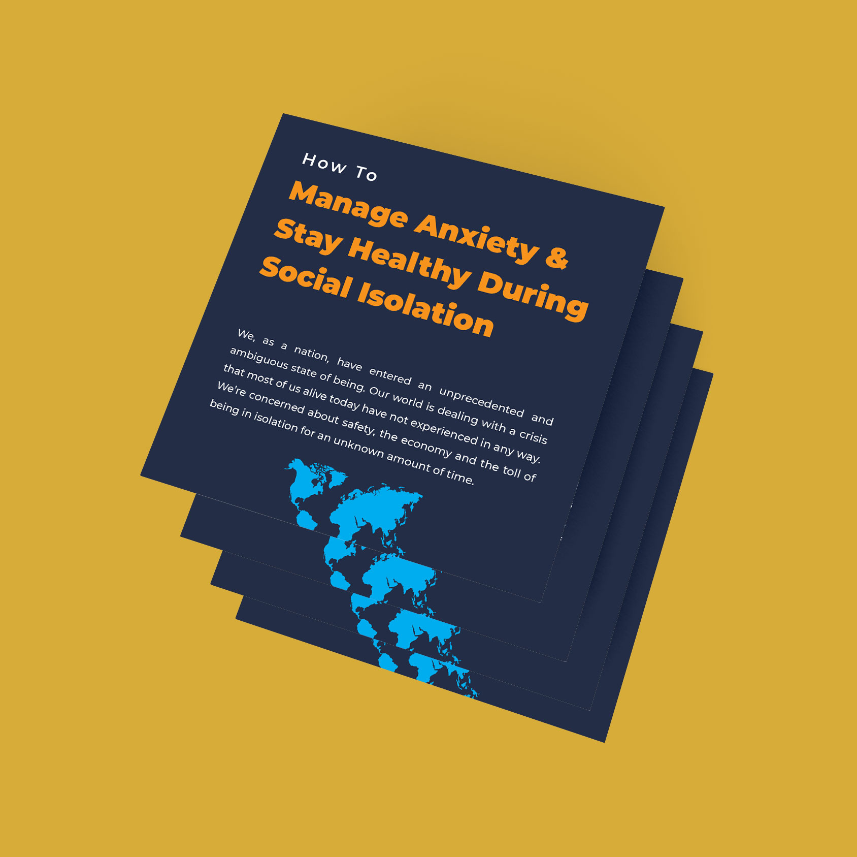 Manage Anxiety Pamphlet